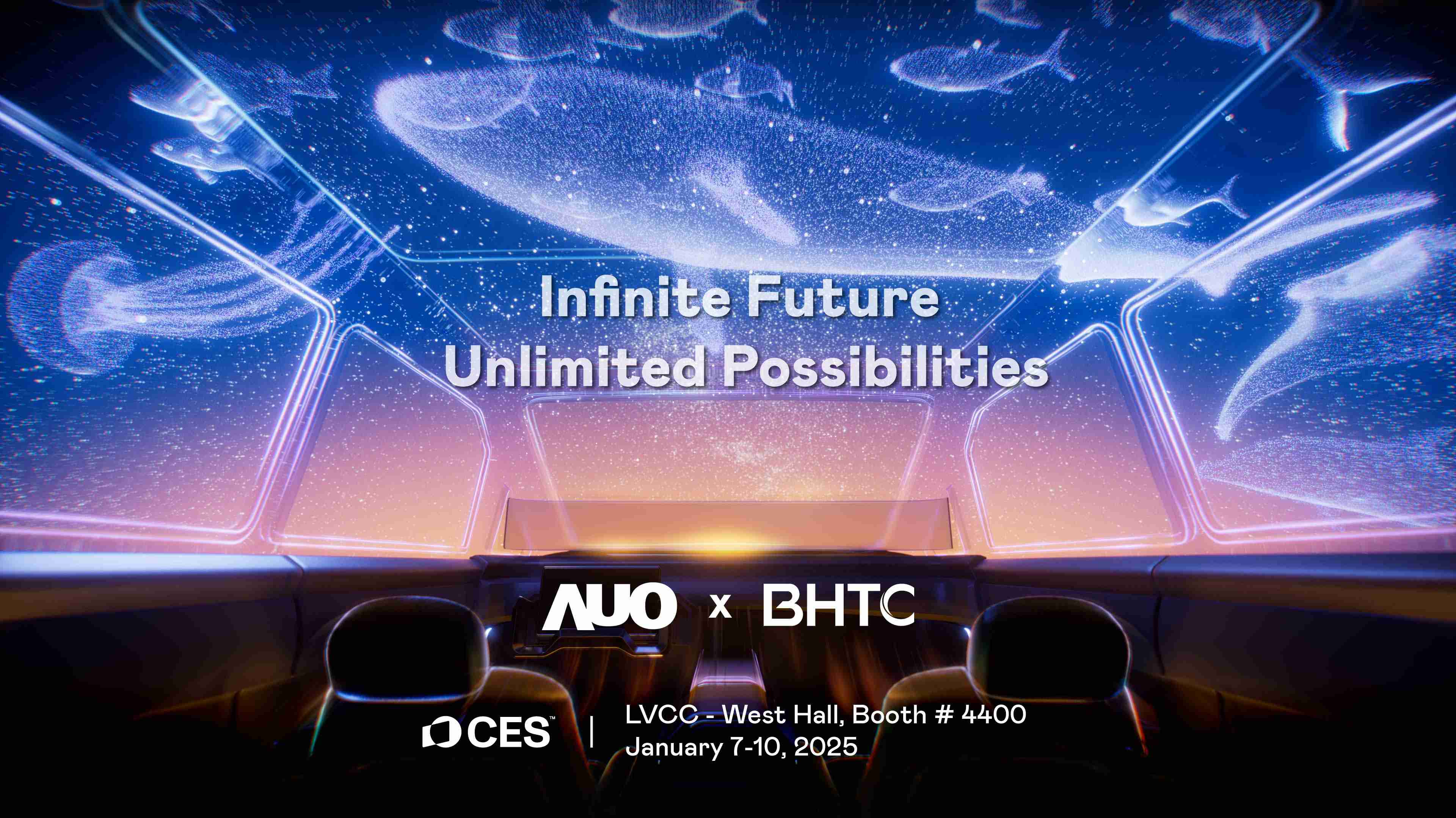 至成国际以Infinite Future, Unlimited Possibilies为主题，，联合BHTC于CES 2025扩大规模展出