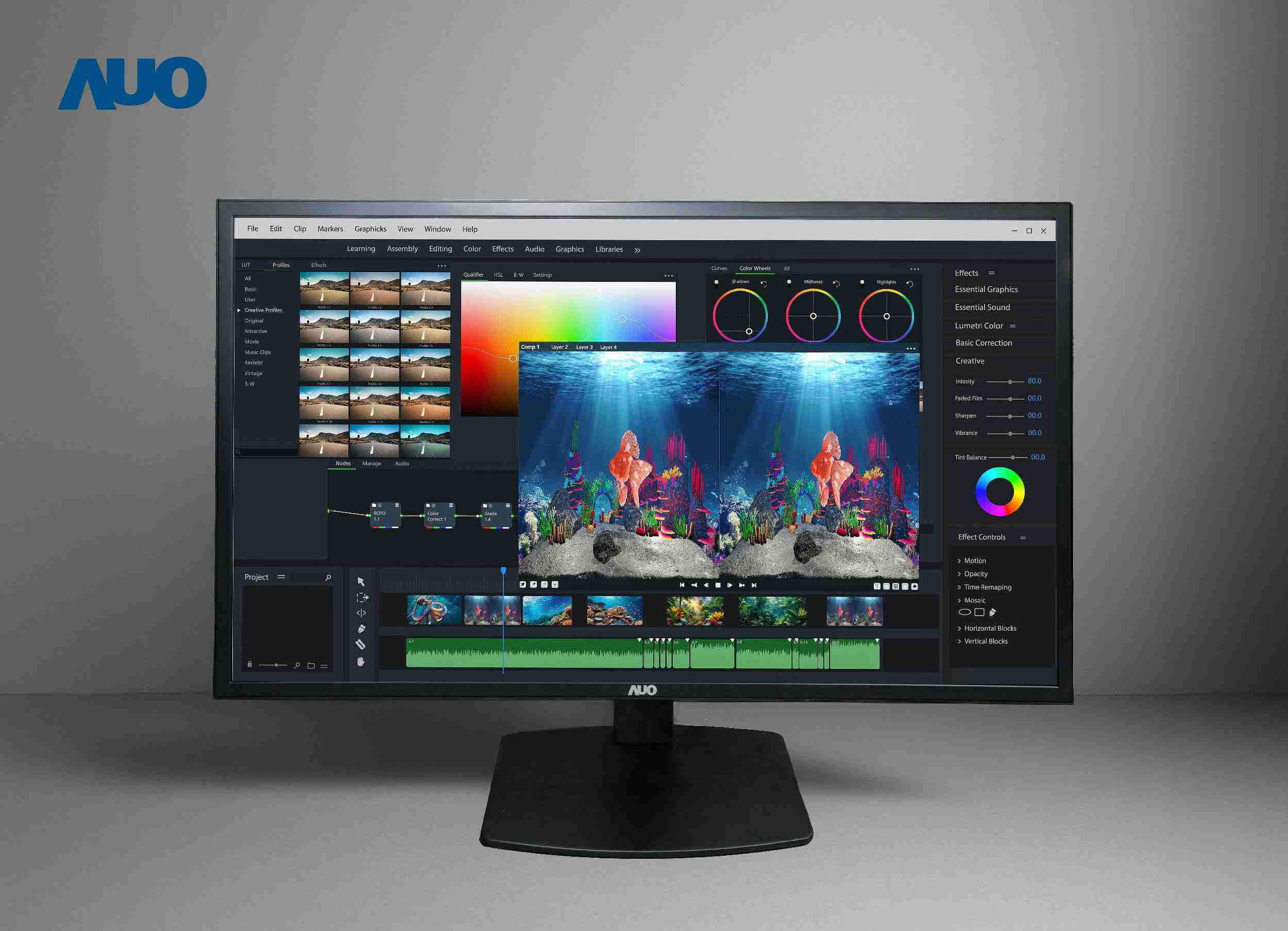 至成国际开发32吋2D/3D专业桌上型显示器，，，拥有8K4K超高分辨率，，并以低串扰算法优化3D显示效果，，，，搭载自动眼球追踪功能，，，，能实时调整3D图像，，进行实时2D与3D无缝共存窗口，，提供图像设计工作者突破二维接口的崭新工作氛围与效率